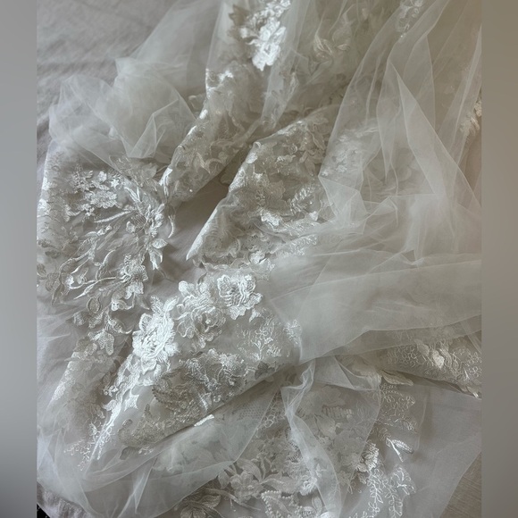 Everlasting Affection White Lace Mermaid Maxi Dress - Picture 7 of 10